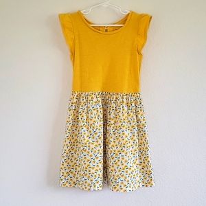 Carters Cotton Floral Dress - Size 6/6X
